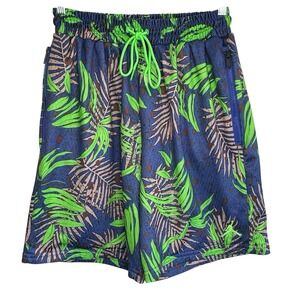 Nike Jordan Jumpman Tropical Basketball Shorts Large Mesh Drawstring CK5635-554